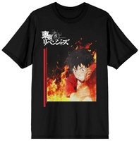 Tokyo Revengers - Takemichi Hanagaki Flames T-Shirt image number 0